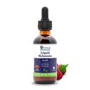 OU Melatonin נוזל Sleep Aid 1 מ"ג | 2 fl oz (60 מ"ל) | ברי טבעי פלאפור
