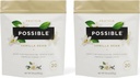 אבקת חלבון וניל Bean - 20g of Vegan, Plant-based Protein - non-GMO, Non-Dairy, Gluten-Free - 3.5g של BCAAs - 9 Essential Amino Acids - 30 יום אספקה - 2 Bag, 30 משרתים