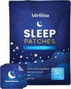 Sleep Patches for Adults Extra Power: Sleep Support for Men and Women - Better All Natural Cruelty Free Sleep Help 30 פטס