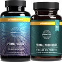 Probiotics & Vision Supplements for Women and Men Vision and Eye Support Complex with Lutein, Zeaxanthin Bundle