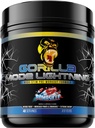 Gorilla Mode Lightning Pre-Workout - אנרגיה קיצונית - Focus - Powerful Pumps - Peak Performance - 550mg Caffeine, 13500 מ"ג L-Tyrosine, Alpha-GPC- 792g (Bombsicle)