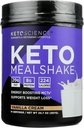 Keto Science Vanilla Cream Ketogenic Meal Shake Dietary תוסף, Paleo Friendly, 20.7 Ounces (Pack of 1)