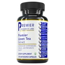 Premier Research Labs פריץ תה ירוק - קפסולות תה ירוקות, גלולות תה ירוק, תוספת תה ירוק עם ECGC, Camellia Sinensis, Pure, ידידותי - 120 קפסולות צמחוניות