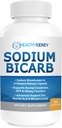 Sodium Bicarbonate 650 Mg Tablet - נדחה לתפקוד רגיל Kidney - Baking Soda Tablets, Sodium Pills, Bicarbonato De Sodio para Tomar, Bicarbonate of Soda - 30 קפסולות