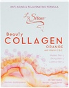 Orange Beauty Collagen (Marine), סוג 1 - עם ויטמין C, E, CoQ10 ו-Pre-Biotic's - Premium Anti-Aging אבקת עבור עור, שיער וציפורים - מיוצר ביפן
