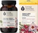 Living Alchemy Organic Woman Digest Probiotic, 60 CT