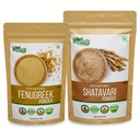 OrganIC ZING Shatavari- 454g & Panugreek אבקת 227g