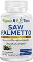 Saw Palmetto תוסף עבור גברים - 500 מ"ג עם ייצור 45% - Prostate Health & הורמון תמיכה - תוספת non-GMO Dietary עבור בריאות שתן - 100 קפסולות