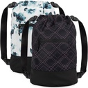 GoMOYO 2-Pack Women's Floral Plum מושך תרמיל עם Shoulder המתאים, 18 x 14 x 7 אינץ ', מושלם עבור ספורט, נסיעות, ו Overnights