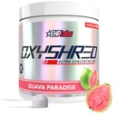 EHP Labs Oxyshred Pre Workout אבקת & Shred תוסף - אבקת Preworkout עם L Glutamine & Acetyl L Carnitine, Energy Boost Drink - Guava Paradise, 60 משרתים