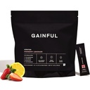 Getful hydrotion אבקת Packets, Caffeine חינם עם Key Electrolytes Magnesium ו Sodium, אנרגיה תמיכה, סוכר נמוך, Strawberry Lemonade, 21 מקלות
