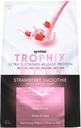 Syntrax Nutrition Trophix, Ultra Sustained-Release אבקת בלנדר, Strawberry Smoothie, 2 lbs.