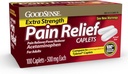 GoodSense תוספת כאב כאב הקלה - Acetaminophen Caplets 500 מ"ג - כאבי ראש, כאבי ראש, כאבי ראש, Arthritis הקלה, 100 Count