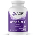 AOR, Ortho Sleep, משפר את השינה הכוללת ועזור עם Jet lag, תוספת טבעית עם GABA, Melatonin, L-theanine, טבעוני, 30 לשרתים (60 קפסולות)