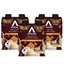 Atkins קפה קארמל Iced Coffee Flavored Protein Shake, High Protein Shake, Low Glycemic, Low Carb ונמוך סוכר, Keto Friendly, Gluten Free, 12 Count