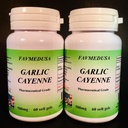 Garlic Cayenne, Made in USA - 120 (2x60)
