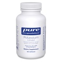 Pure Encapsulations Potassium (Citrate) - תוסף אלקטרוליטי חיוני לתמיכה בתפקוד העצבים והשרירים, Adrenals, הורמונים, בריאות הלב ואנרגיה * - קפסולת תפוחי אדמה - 180 קפסולות