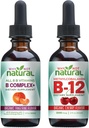 מדוע לא טבעי B Complex ו- B12 טיפות נוזלים לאנרגיה