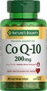 Nature's Bounty CoQ10, תומך בריאות הלב, תוספת תזונתית, 200 מ"ג, 80 Rapid Release Softgels