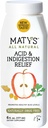 נוזל ההצלה של Maty & Indigestion - בטוח ויעיל, All Natural Heartburn Antacid Alternative Made with Apple Cider Vinegar, ג'ינג'ר & Turmeric - 6 fl oz
