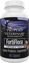 פורינה Pro Plan Veterinary תוספי FortiFlora Chewable כלב Probiotic טבליות 45 ct. Canister