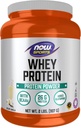 עכשיו מזונות ספורט תזונה, חלבון Whey, 26 גרם עם BCAAs, אבקת וניל הקרום, 2Pound
