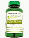 תוספי מזון אורגני ירוק Keto, BHB, Beta-Hydroxybutyrate (Pack of 1)