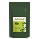 Banyan הבוטנים Neem אבקת - אורגני Azadirachta Indica - Purifying Ayurvedic Herb for Healthy Skin & Blood * - 1/2 lb. - הוגן עבור החיים באופן בלתי צפוי מקור לא-GMO טבעוני