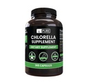 מרכיבים מקוריים טהורים Chlorella (365 קפסולות) No Magnesium Or Rice Fillers, Always Pure, Lab מאומת