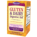 Gu's Secret Gluten & Milk Digestive Aid - 50 קפסולות - עוזר לשבור את חלבון חיטה חלב Lactose - 25 משרתים
