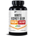 Healthfare White Kidney Bean לחלץ 7500 מ"ג | 240 קפסולות טבעוניות | תוספת כוח ריכוז פורמולה | תוספת צמחית לתמיכה Carb & Digestion | Non-GMO, Gluten-Free | Made in USA