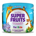 Infusions Super Fruit Gummies for Kids 90 Count Antioxidant Band Soft and Delicious Friendly Gluten Free Non-GMO