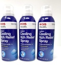 CVS Instant Cooling Itch Relief Spray Hydrocortisone 1 Intensive Therapy 3 Oz (3 Pack)