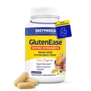 Enzymedica GlutenEase תוספת כוח, מתקדם Gluten Digestive Enzymes for Women and Men, Fast-Acting Formula for Bloating Relief & Digestive Health, 30 קפסולות