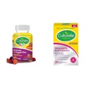 Culturelle Daily Probiotic for Kids + Veggie Fiber Gummies (Ages 3) - 60 Count - Digestive Health & Women's 4in-1 Daily Probiotics for Women - תומך ב-Vaginal Health