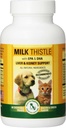 חלב Thistle Liver & Kidney תוספת לכלבים וחתולים עם DHA, EPA, Silymarin, ויטמין B (B1 B2 B6 B12 כדי למנוע Liver ו- Kidney Disease - 60 טיפולים שניתן לטפל בהם - בייקון הגבינה פלמור