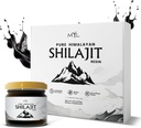 Shilajit Pure ההימלאיה אורגני Shilajit Resin, רמת זהב עבור גברים ונשים, תומך ייצור אנרגיה ו Vitality עם 85+ Trace מינרלים & Fulvic Acid, 75 משרתים, 2.5 חודשים אספקה.