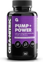 מרוויחה ב-Bolk Crea-Nitric, Creatine Nitrate Pre Workout תוסף, Nitric Oxide Support, Gluten Free, מקדם כוח שרירים, משאבה ואנרגיה לא-Stim, תוספים לגברים ונשים, 90 קפסולות
