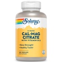 SOLAרי Calcium Magnesium Citrate 1:1 Ratio w /Vitamin D 2 - תוספי Calcium עבור נשים וגברים - Calcium 1000 מ"ג, מגנזיום 1000 מ"ג - תמיכה בריאות העצם - 60 ימים להבטיח, 30 משרתים, 180 VegCaps