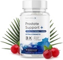 Prostate Health Supplement for Men - Saw Palmetto DHT Blocker with Cranberry for Bladder Health, Urinary Support, הקטנת Frequent Urination, קידום Prostate Care & Hair growth (120 קפסולות)