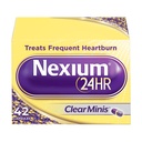 Nexium 24HR Clearminis Acid הקטנת הלבבורן הקלה נדחה קפסולות שחרור עבור All-Day and All- Night Protection from Frequent Heartburn, Heartburn Medicine with Esomeprazole Magnesium - 42 Count Count Count