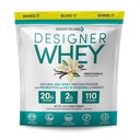 מעצב בריאות, מעצב Whey, טבעי כאשר אבקת חלבון עם פרוביוטיקה, סיבים, מפתח B-Vitamins עבור אנרגיה, Gluten-Free, צרפתית וניל, 4 lb lb