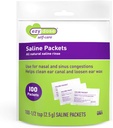 EZY DOSE Saline Nasal Rinse Packets, Individually Wrapped Sinus Refill Packets, Nasal Relief, 100 Count, Made in the USA