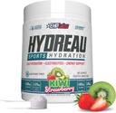 EHP Labs Hydreau Electrolytes אבקת No Sugar - אבקת כביסה עבור Endurance & Energy - אבקת אלקטרוליט עבור גברים ונשים - סוכר חינם אלקטרוליטים - קיווי סטרוברי (40 משרתים)