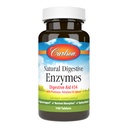 קרלסון - Natural Digestive Enzymes, Digestive Aid #34 עם Protease, Amylase & Lipase, תמיכה מזיקה, בריאות תזונתית ואופטימלית, 100 טבליות