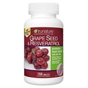 Trunature Grape Seed & Resveratrol 150 Softgels, בקבוק
