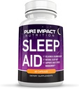 10in-1 טבעי שינה קפסולות | Non-Habit Forming תוסף עבור Longer Deeper Rest with Calcium, Chamomile, Goji, St Johns Wort, 10 Mg Melatonin - 60 קפסולות