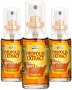 BeeLife Propolis Sore גרון הקלה Spray - Propolis Spray - תמיכה טבעית Immune, Helps Calm Cough & יבש, Itchyגרון - No Sugar - 3Pack