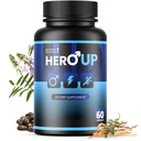 HeroUP - תוסף בריאות טבעי עם צמחי מבוסס צמחים - non-GMO, Stimulant-Free | Made in the USA, GMP-Certified | 60 קפסולות, 1 חודשים Suppypy