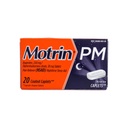 Motrin Ib Pm Caps Pack 2 גודל 20ct